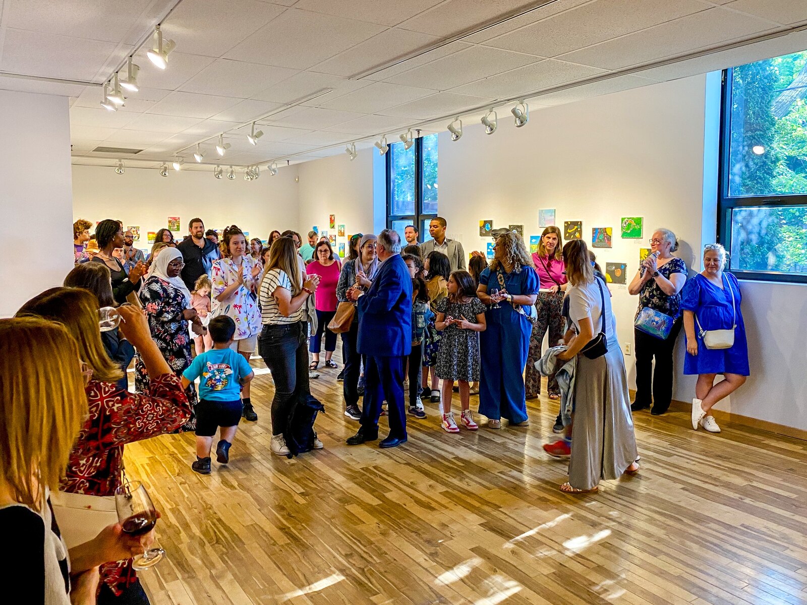 Vernissage de l’exposition d’art du CJL